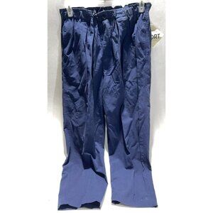 Dressbarn Women's Plus Size 16 Blue Pull On Elastic Waist Pants